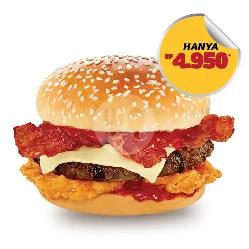 Gambar Makanan Carl's Jr. ( Burger ), Gran Rubina Kuningan 10