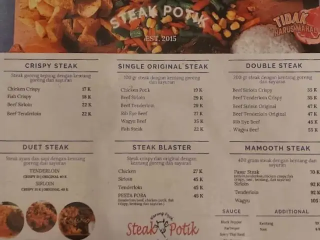 Gambar Makanan Steak Potik 2