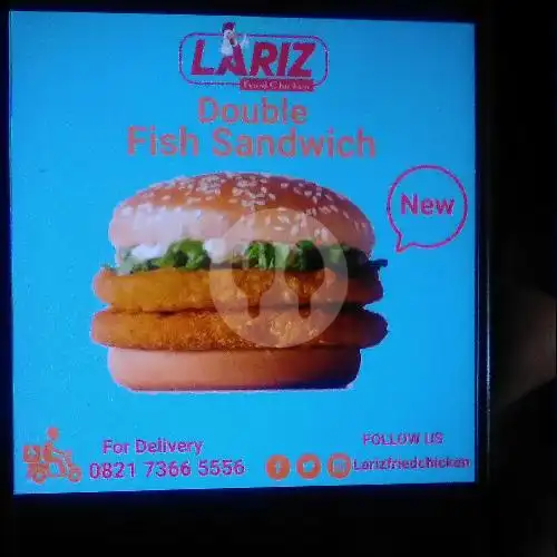 Gambar Makanan Lariz Fried Chicken, Indomaret Arira 13