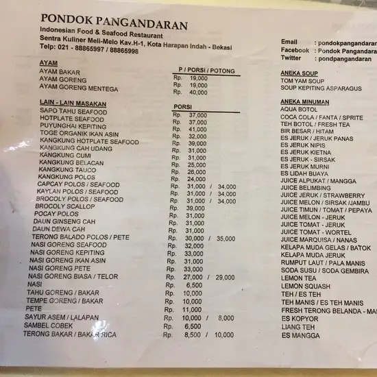 Gambar Makanan Pondok Pangandaran 8