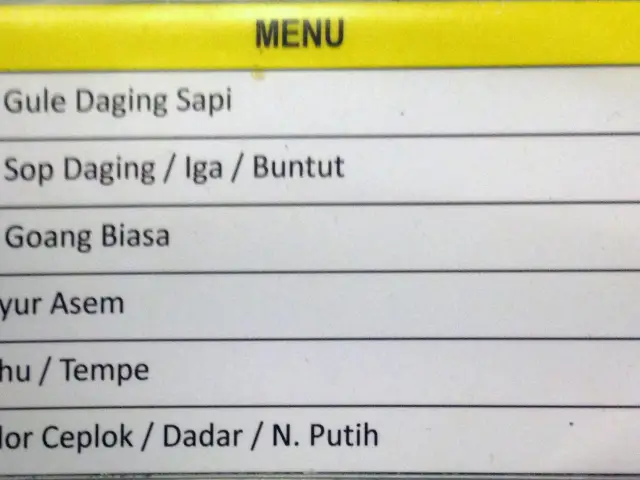 Gambar Makanan Pojok Nasi 2