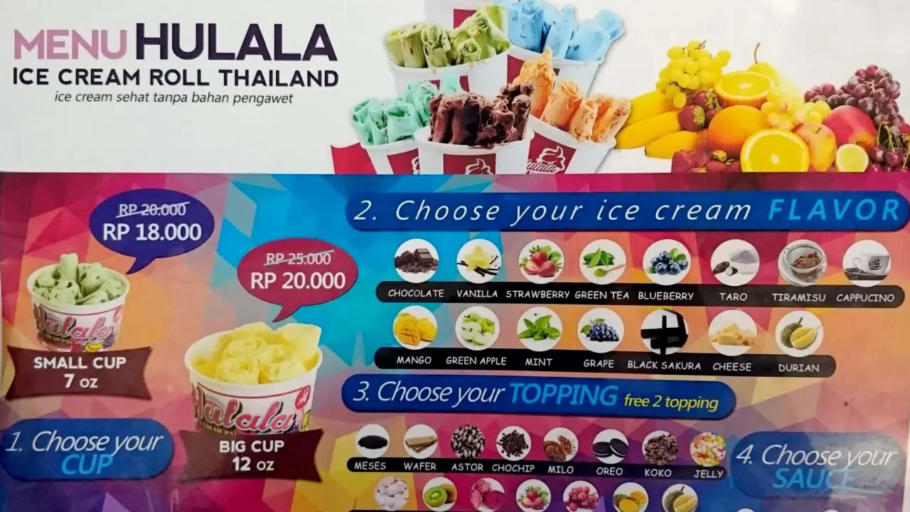 Hulala Ice Cream Roll