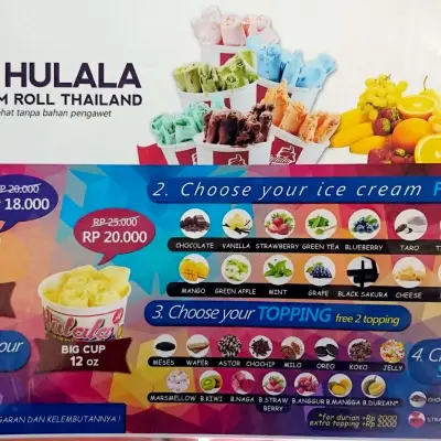 Hulala Ice Cream Roll