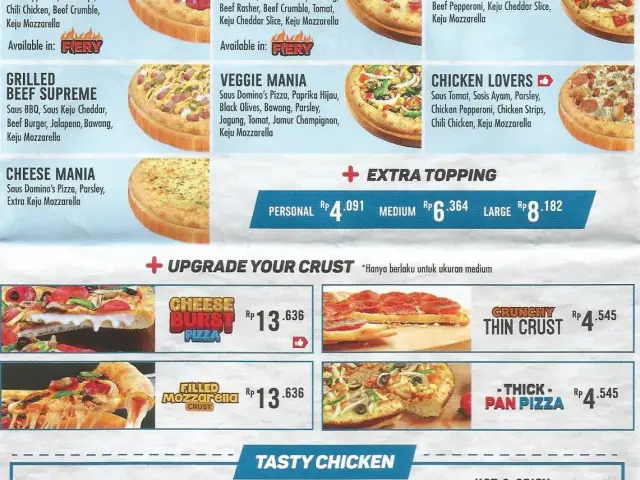 Gambar Makanan Domino's Pizza 4