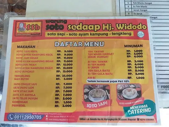 Gambar Makanan Soto Sedaap Boyolali 7