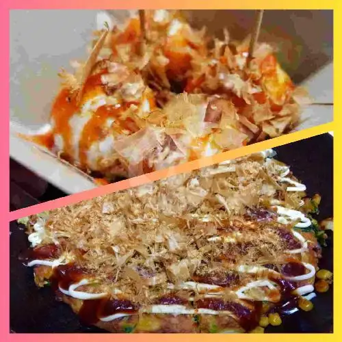 Gambar Makanan Topokki, Takoyaki, Okonomiyaki dan Pisang Keju Adikkaka, Ibu Ganirah 11
