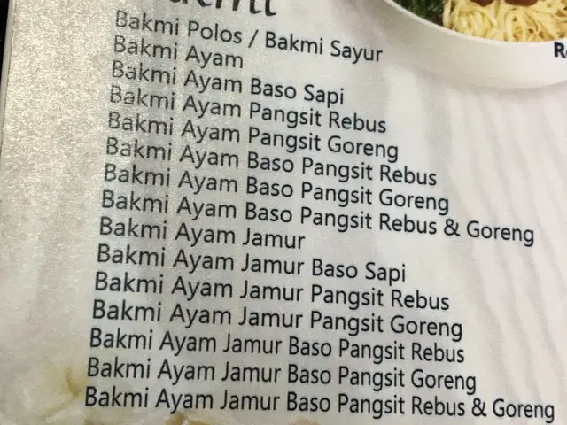 Gambar Makanan Bakmi Boy Santa 7