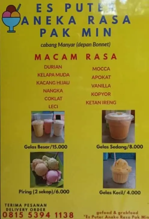 Gambar Makanan Es Puter Pak Min 1