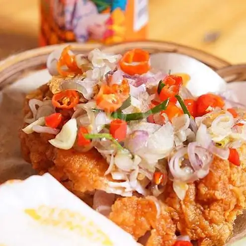 Gambar Makanan Ayam Geprek & Sate Taichan Mpok Mer, Pondok Kelapa 9