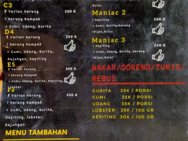 Gambar Makanan Kepiting Mafia 2