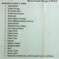 Gambar Makanan Warung Betawi H. Tohir 1