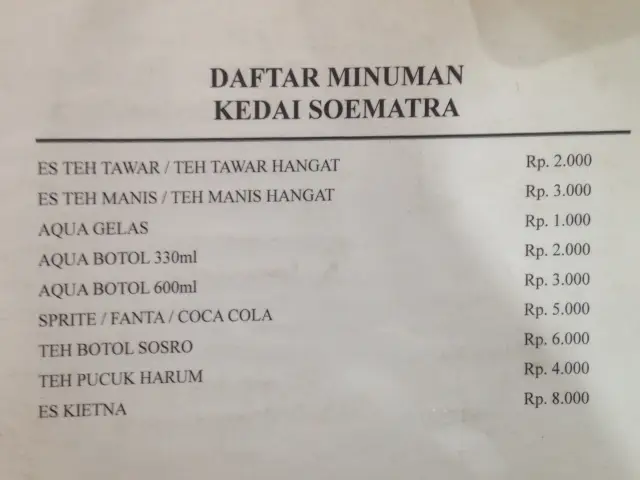 Gambar Makanan Kedai Sumatra 3