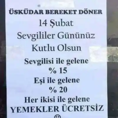 Şeref Cafe & Dürüm Evi  (7/24)