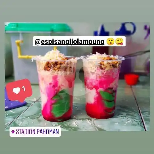 Gambar Makanan Es Pisang Ijo Pasti Enak Daing Ridho, Enggal 8