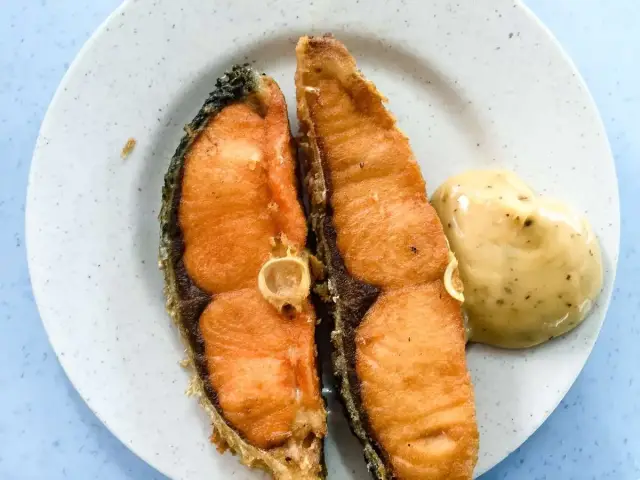 Gerai Makanan Norway Salmon Fish Head Noodle Food Photo 7