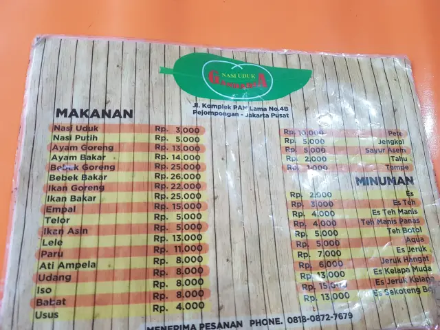 Gambar Makanan Nasi Uduk Gandaria 5