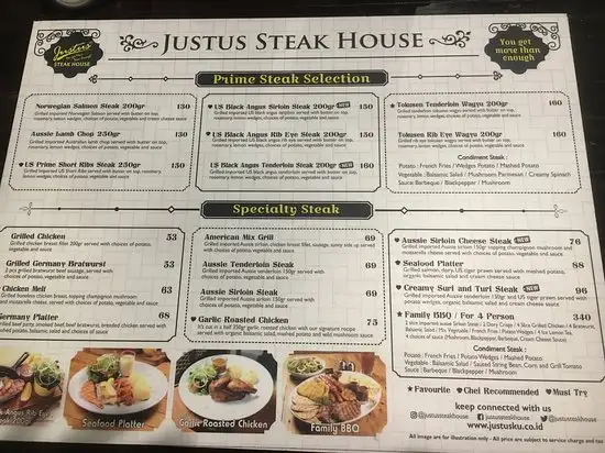 Gambar Makanan Justus Steak House Braga 2