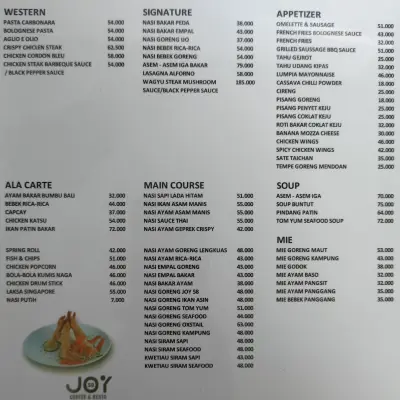 Joy 58 Coffee & Resto