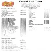 Gambar Makanan Cereal And Toast 1