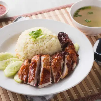 Chicken Rice, Wan Tan Mee & Curry Mee @ Good Luck Dim Sum Restaurant