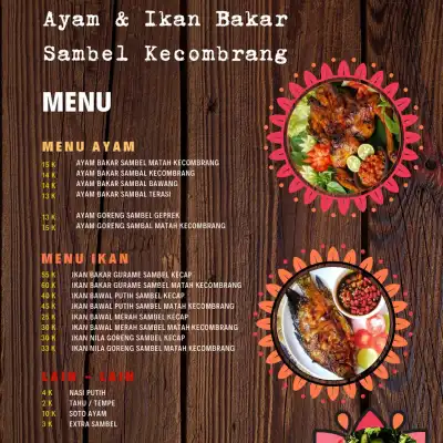 Ikan & ayam bakar sambal kecombrang