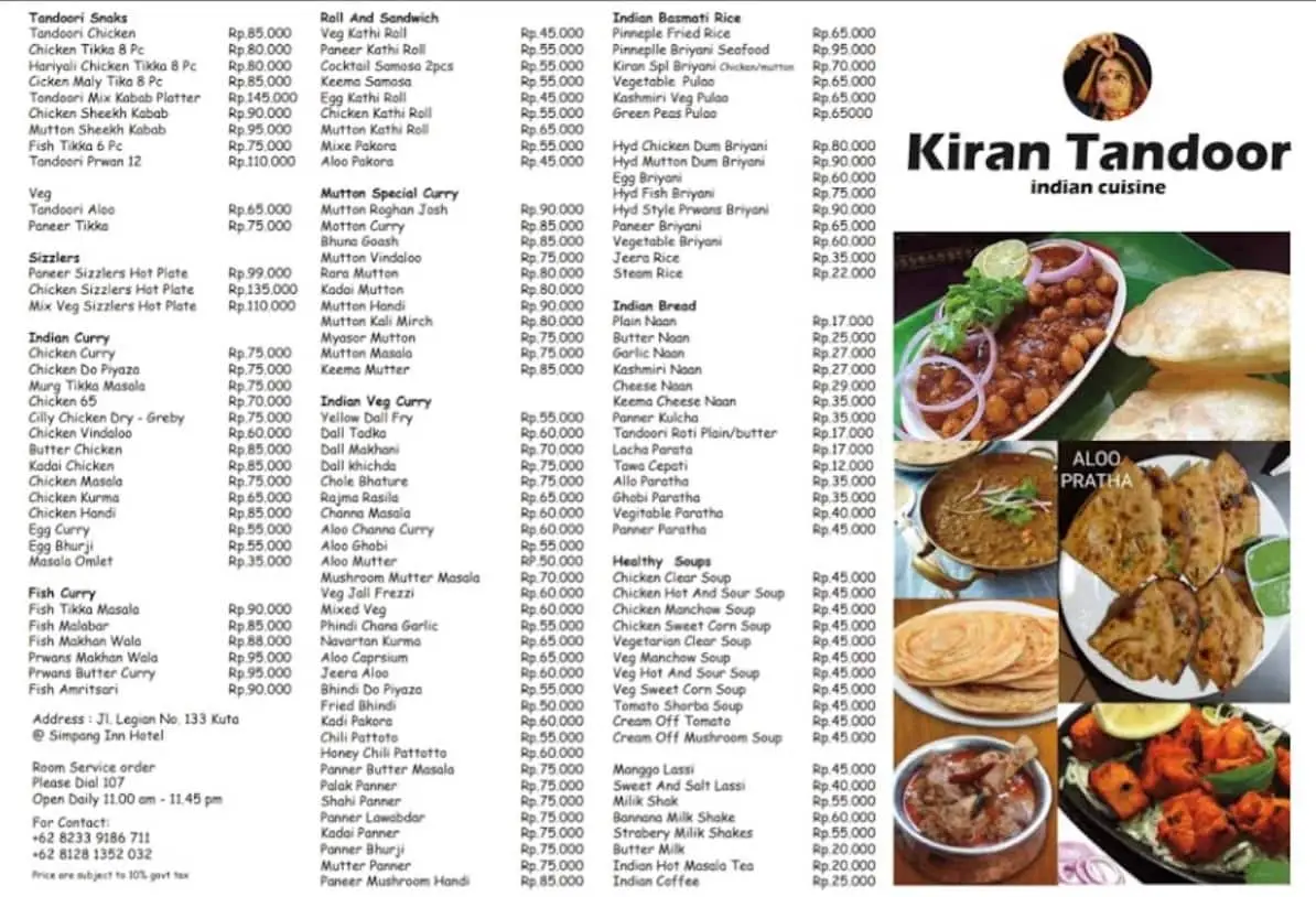 Kiran Tandoor Indian Cuisine