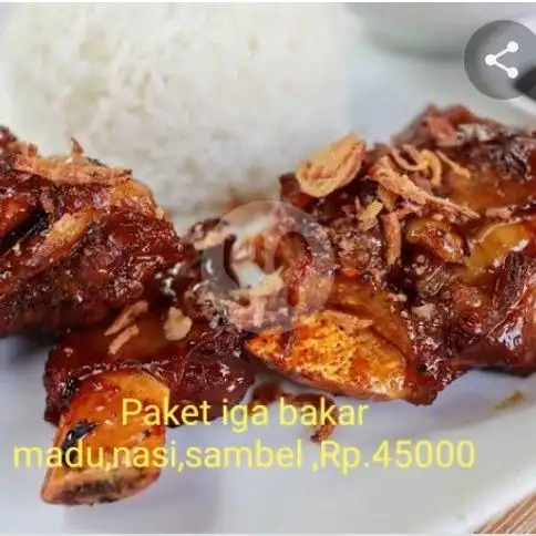 Gambar Makanan Iga & Ayam Bakar Madu Bu Dewi, Tamansari 5