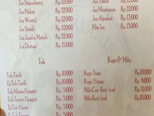 Gambar Makanan Soto Kudus Kedai Taman 19