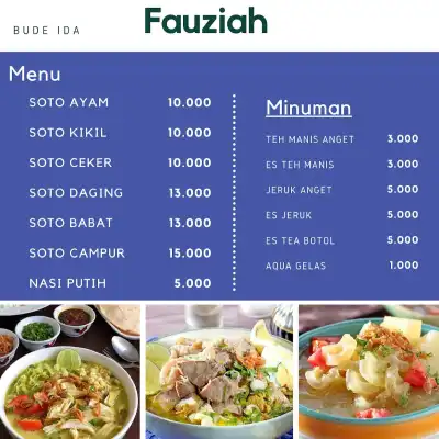 Soto Lamongan "fauziah"