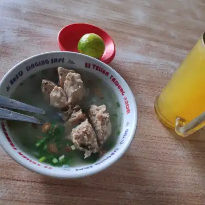 Es Teller Tanjung Anom & Baso Daging Sapi