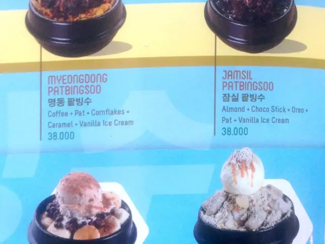 Gambar Makanan Patbingsoo 2