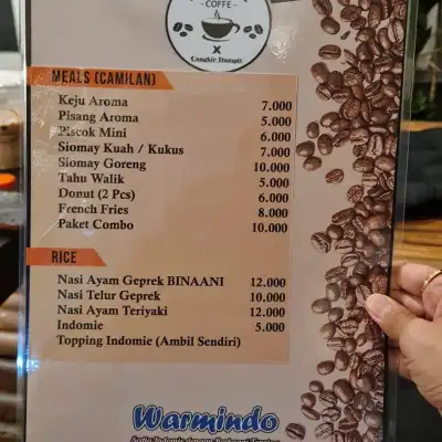 BINAANI COFFEE WARMINDO