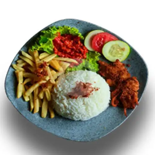 Gambar Makanan Cafe Adek Vegetarian, Komplek Griya Mas 16