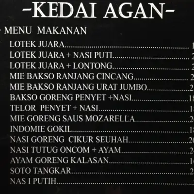 Kedai Agan