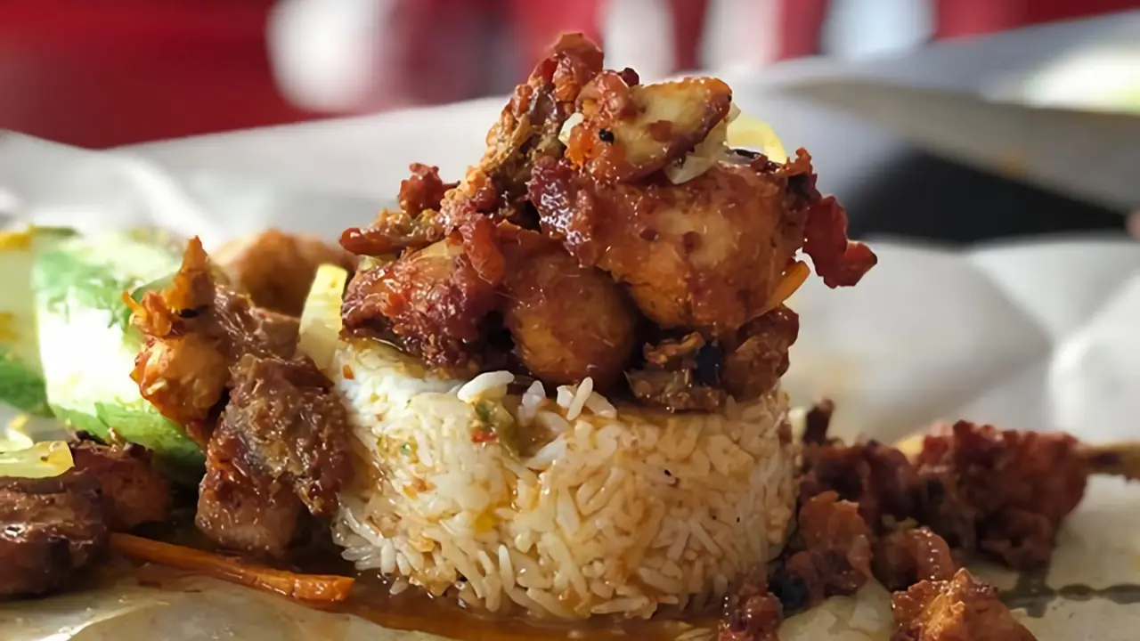 NASI KUKUS AYAM CINCANG SARIFAH