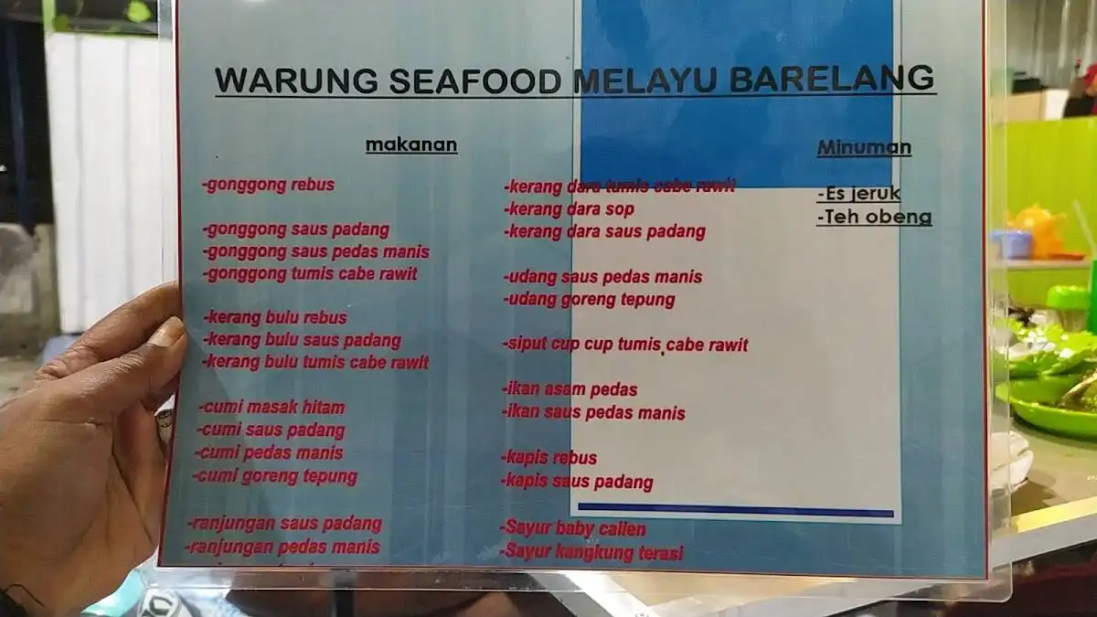 Warung Seafood Melayu Barelang