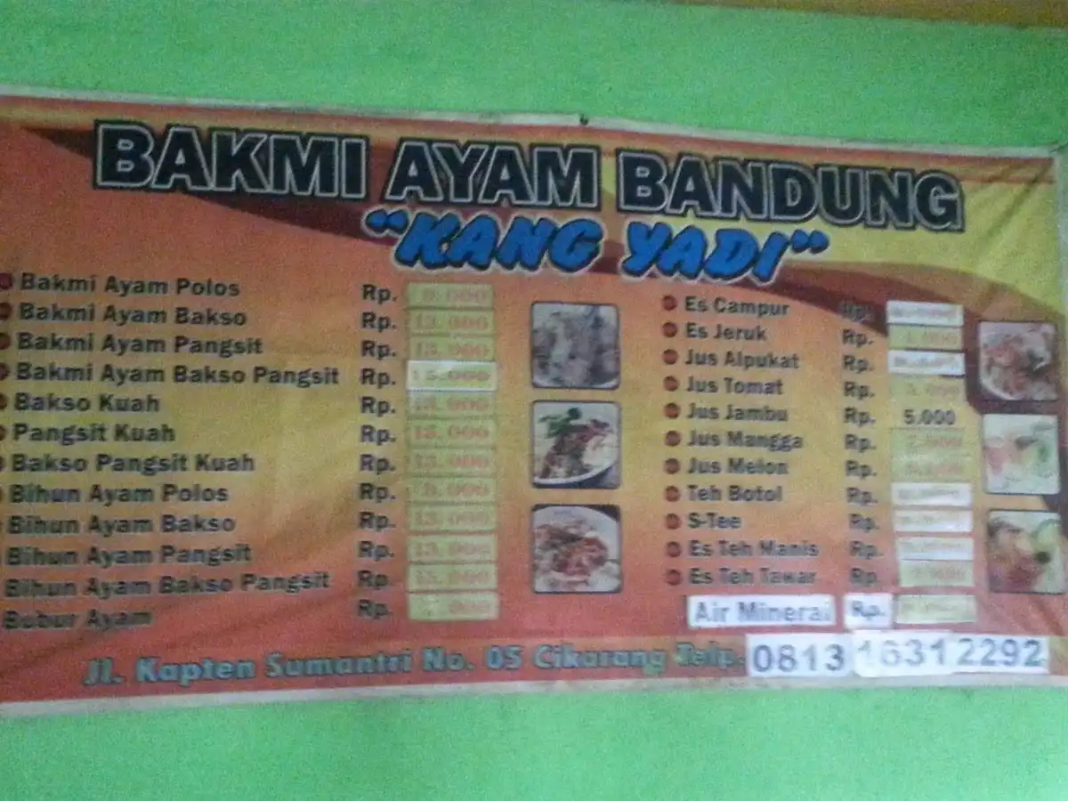 BAKMI & BUBUR BANDUNG KANG YADI