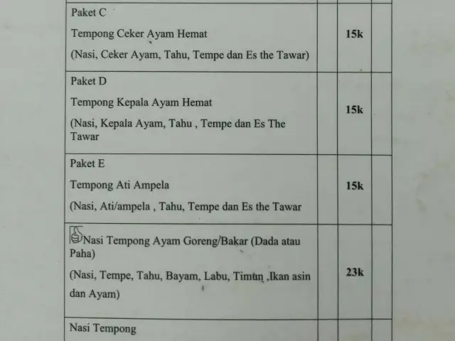 Gambar Makanan NasiTempongSambelJablay 5