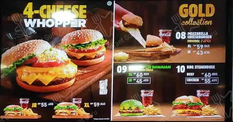 Gambar Makanan Burger King Kuningan city 5