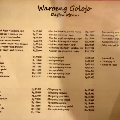 Waroeng Golojo