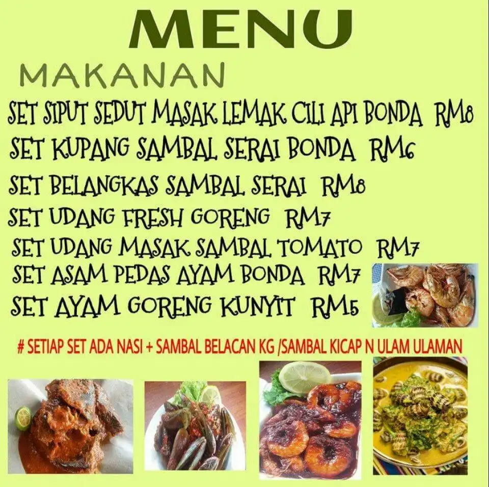 Warong Mak Eton (Belangkas & Shell Out)