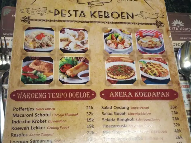 Gambar Makanan Pesta Keboen Restoran 41