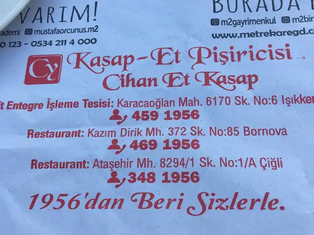 Cihan Et Kasap | Et Pişiricisi Mavişehir'nin yemek ve ambiyans fotoğrafları 5