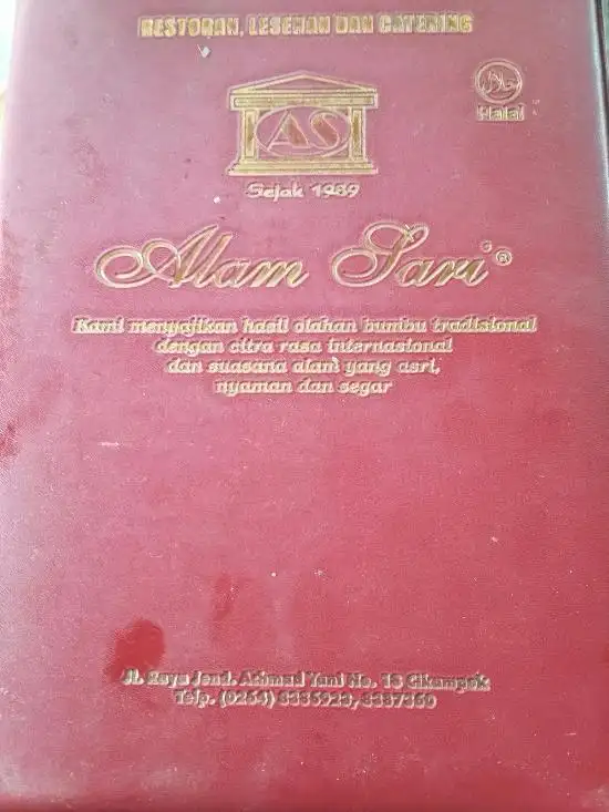 Restoran & Lesehan Alam Sari