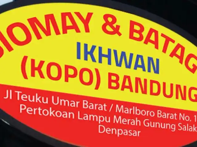 Siomay & Batagor “Ikhwan” (Kopo) Bandung, Teuku Umar Barat