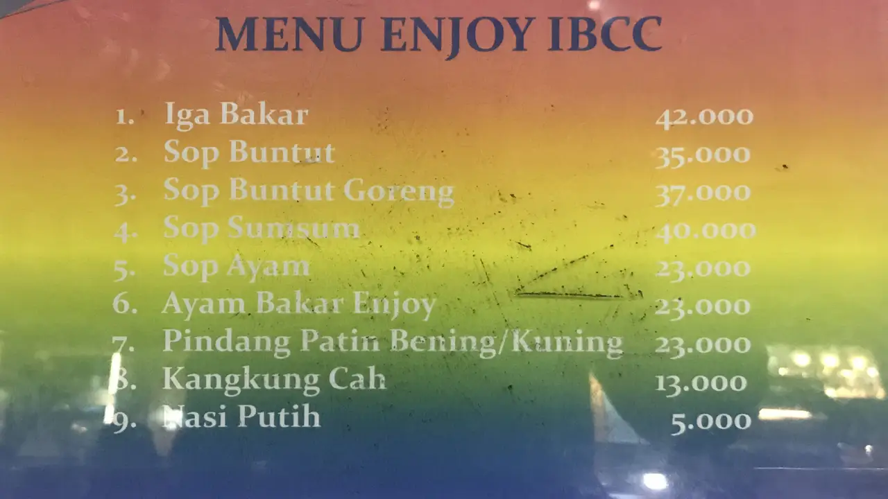 Enjoy IBCC