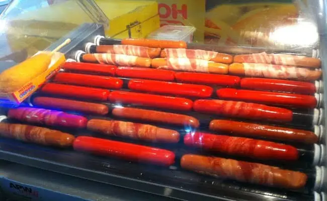Hot Dog On Sticks Food Photo 4