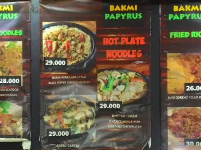 Gambar Makanan Bakmi Papyrus 3