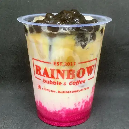 Gambar Makanan Rainbow Bubble & Coffee, Bhayangkara 5