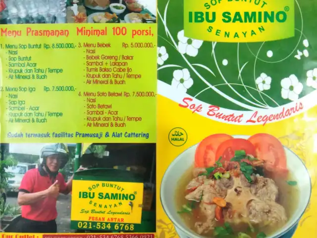 Gambar Makanan Sop Buntut Ibu Samino Senayan 3
